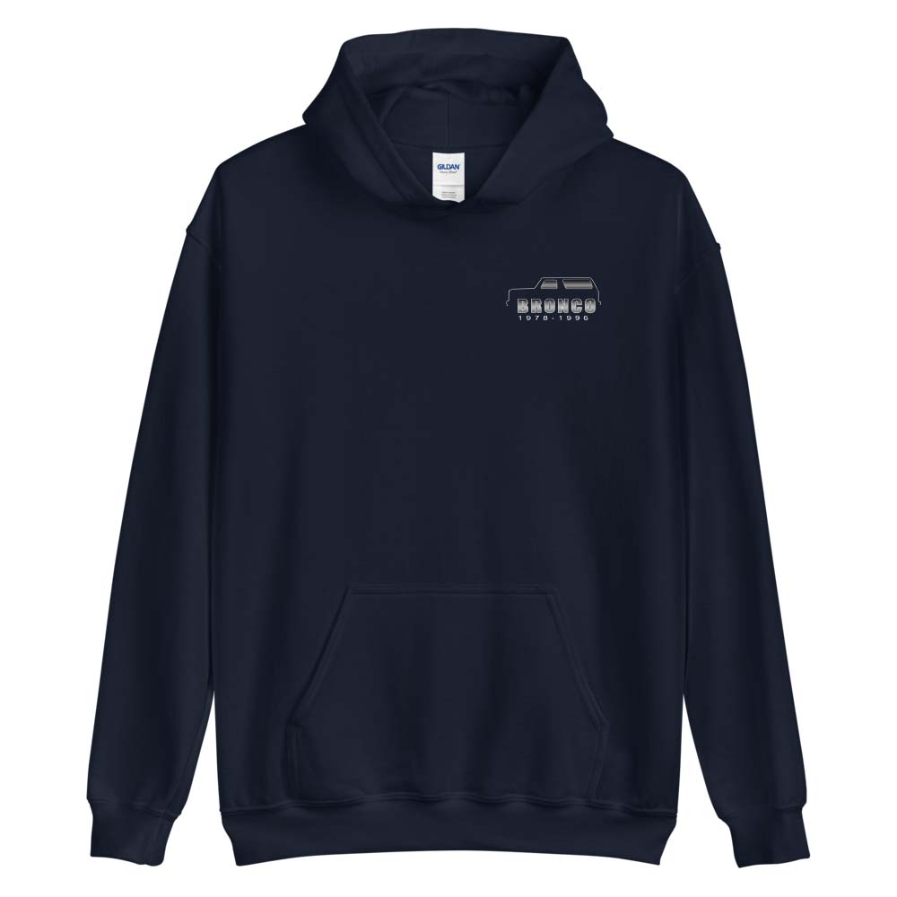 1978-1996 Bronco Hoodie Sweatshirt