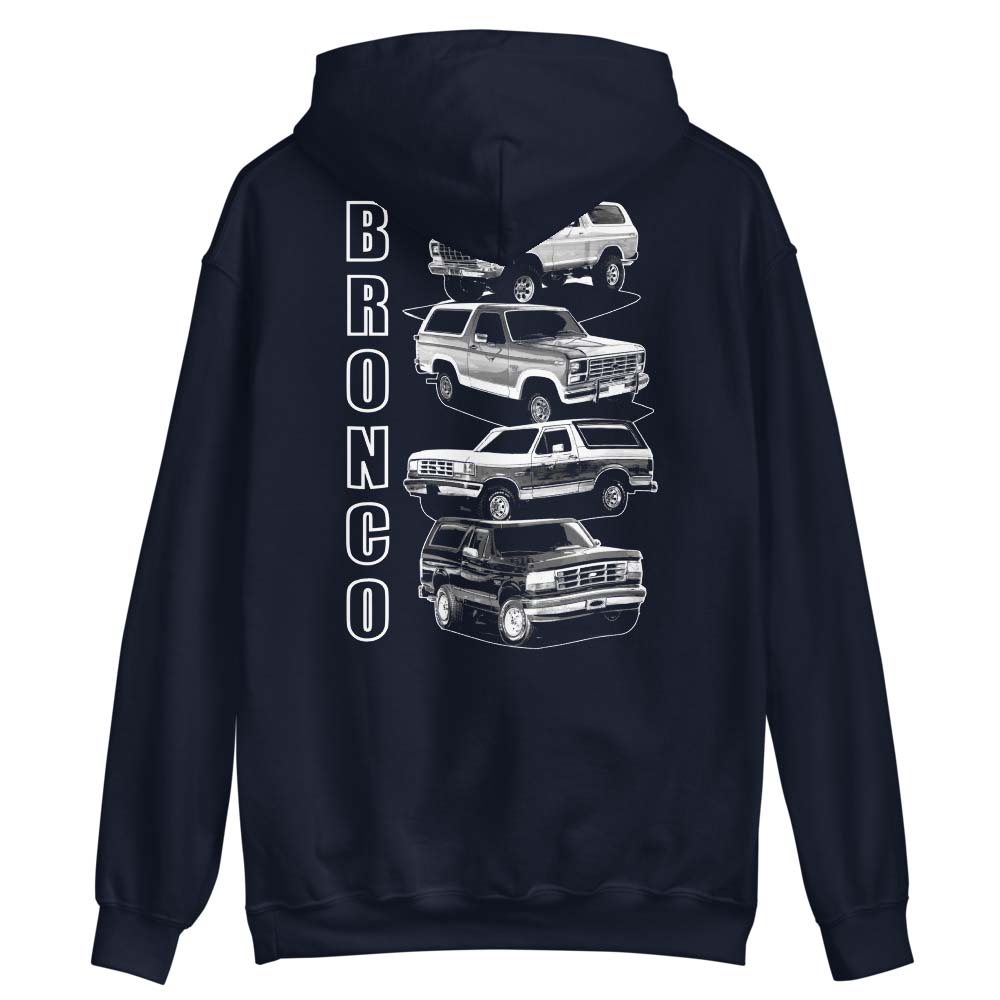 1978-1996 Bronco Hoodie Sweatshirt