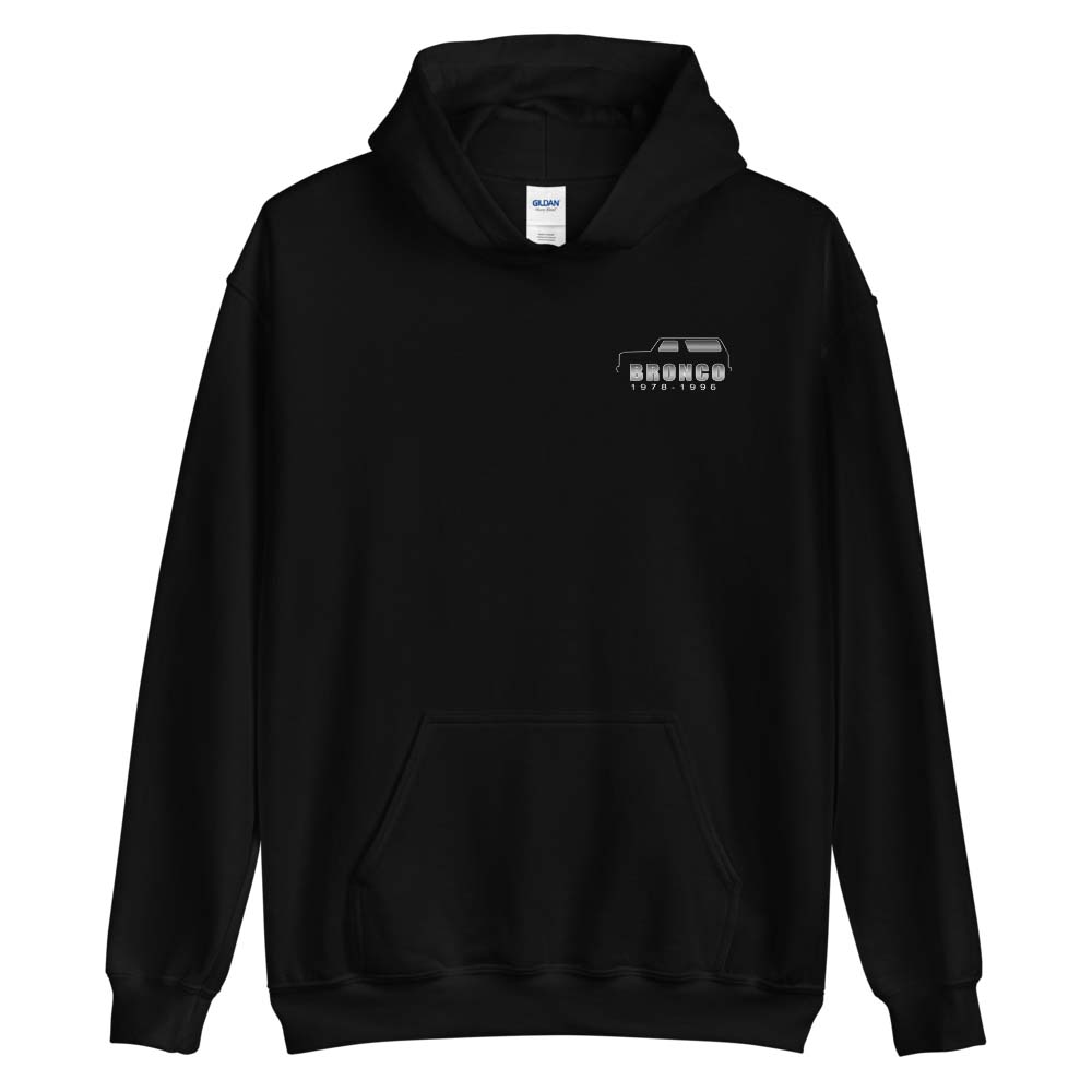 1978-1996 Bronco Hoodie Sweatshirt