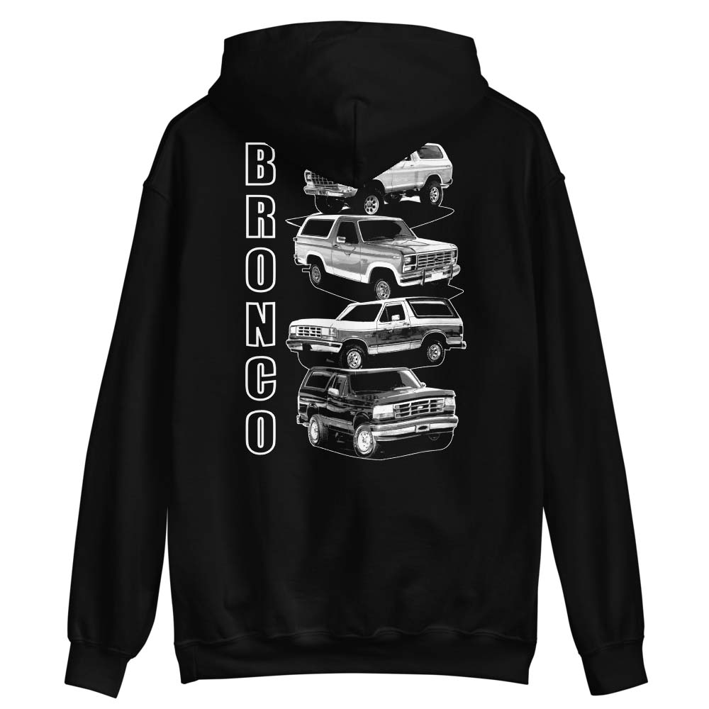 1978-1996 Bronco Hoodie Sweatshirt