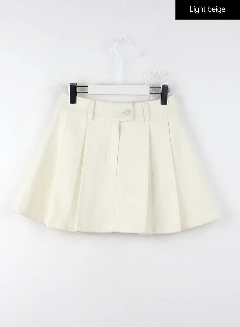 A-Line Pleated Mini Skirt IJ403