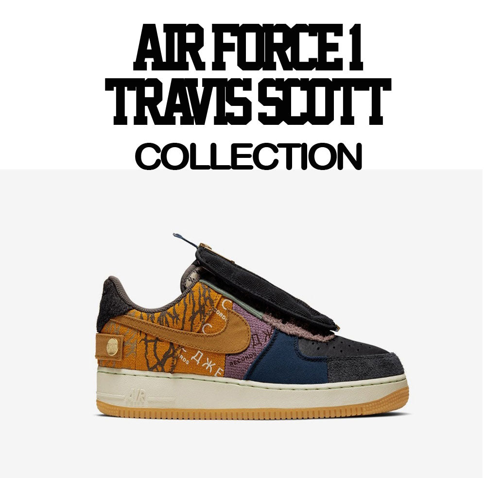 Air Force 1 Travis Scott Hoody - Scribble - Sand