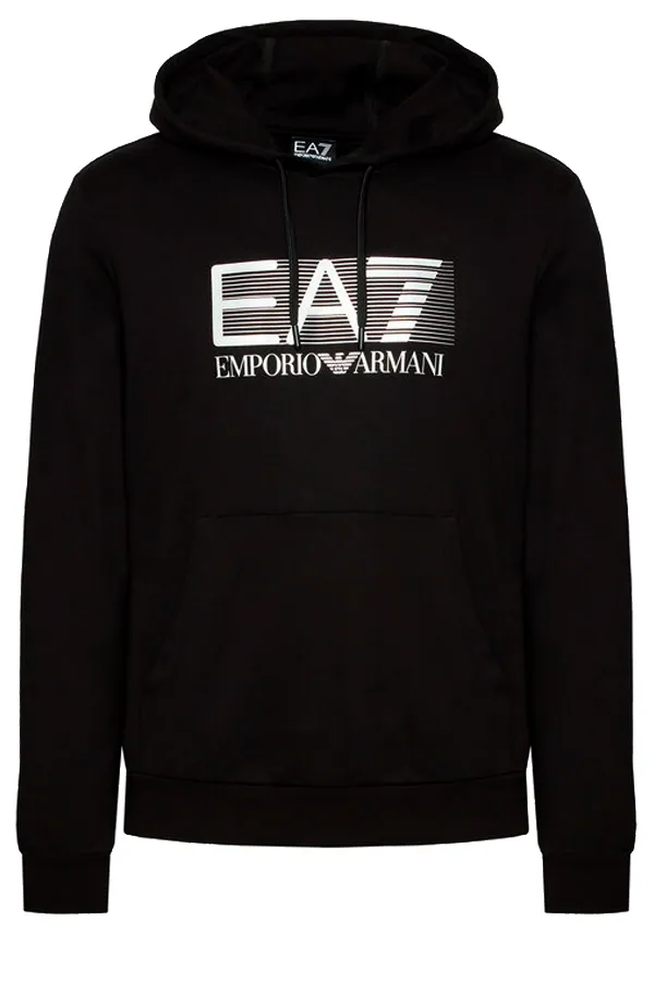 Armani EA7 Hoodie Graphic Black