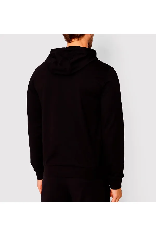 Armani EA7 Hoodie Graphic Black