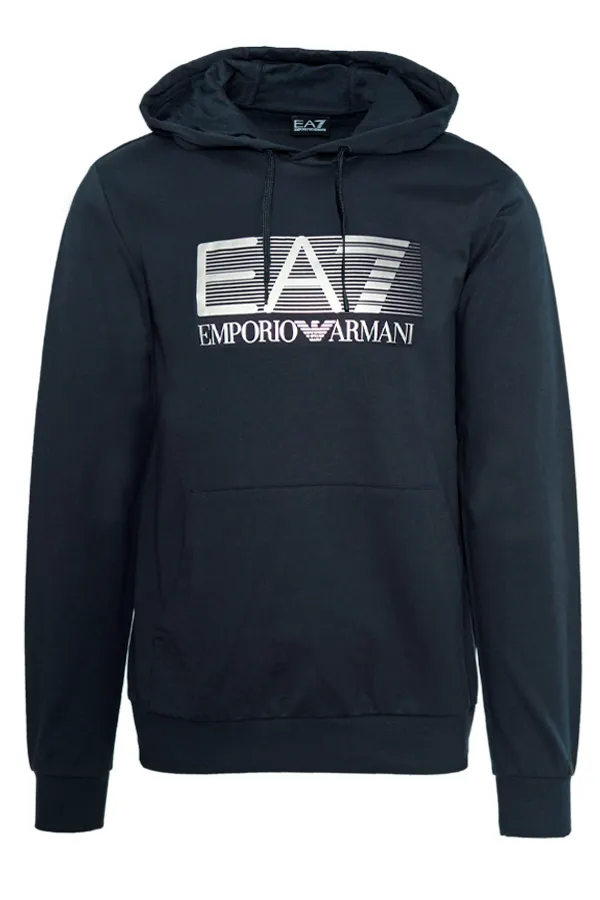 Armani EA7 Hoodie Graphic Marine