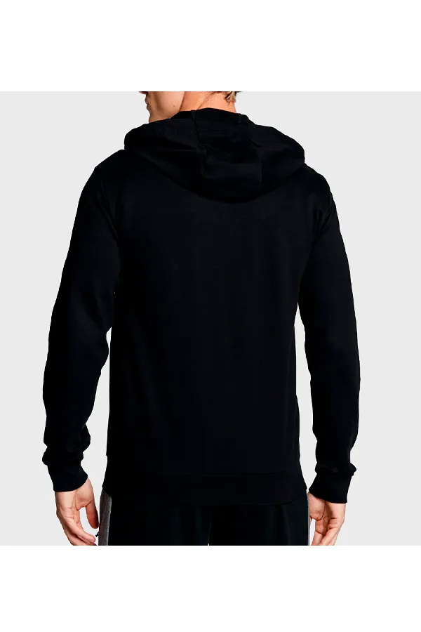 Armani EA7 Zip Hoodie Graphic Black