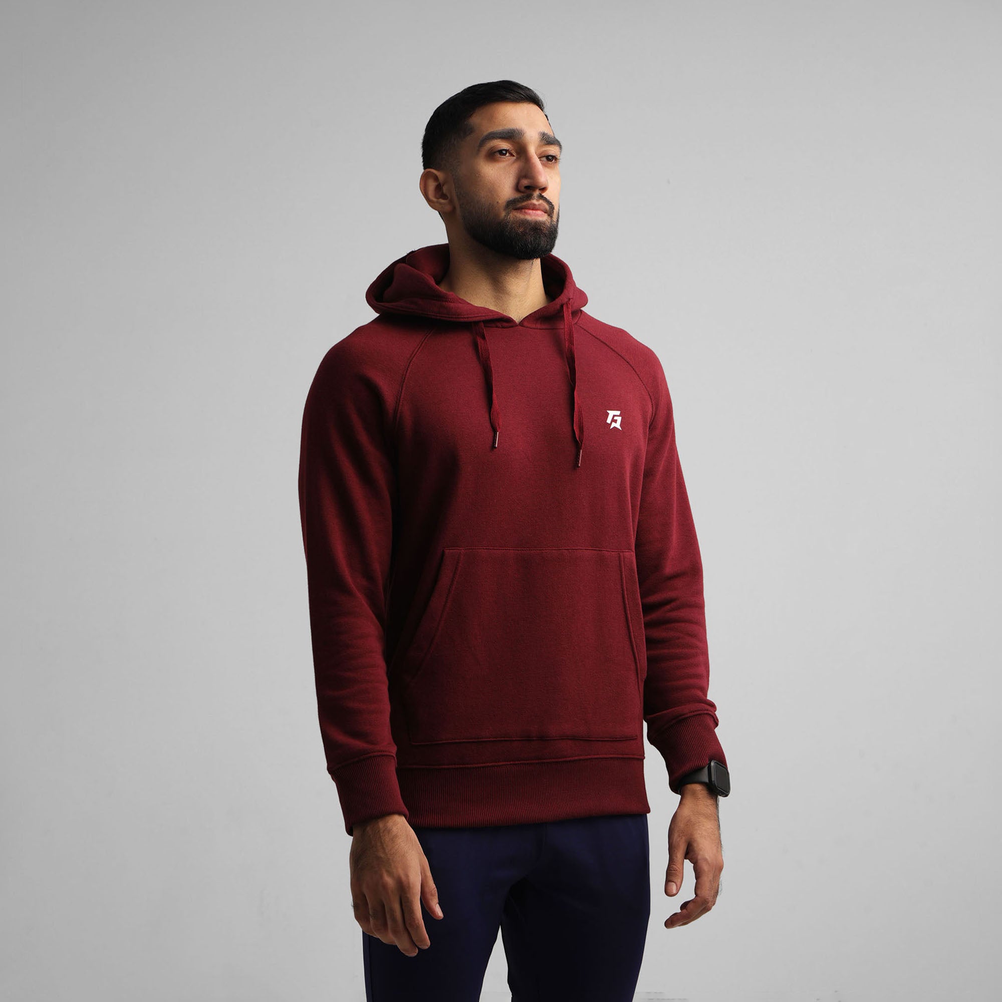 Armour Classic Hoodie (Maroon)