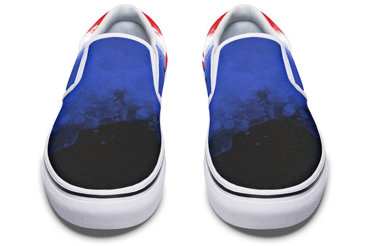 Army Flag Slip-On Shoes