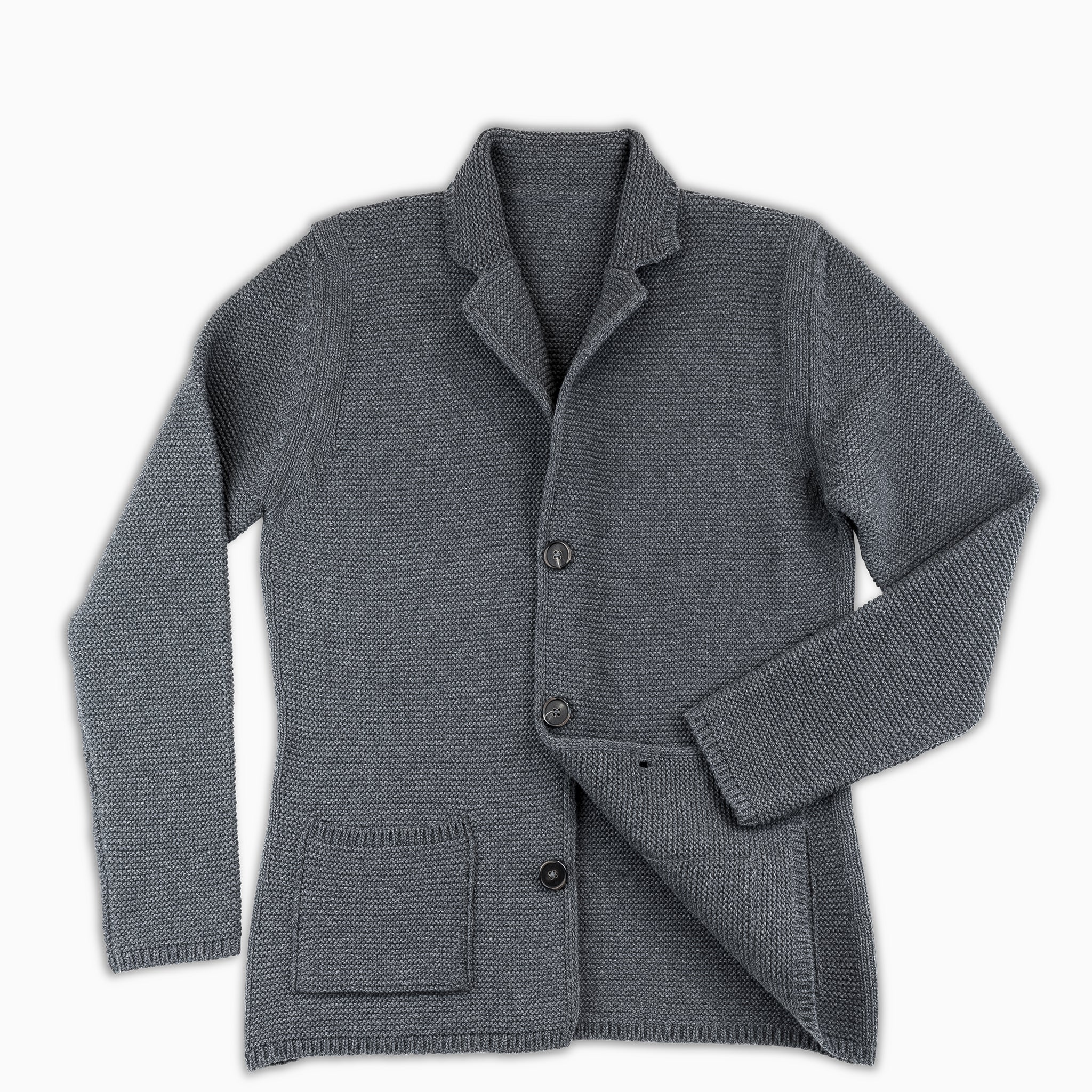 Augustin Knitted blazer (dark grey)