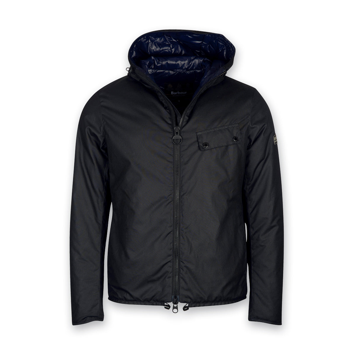 Barbour Intl - Vision Wax Jacket in Black