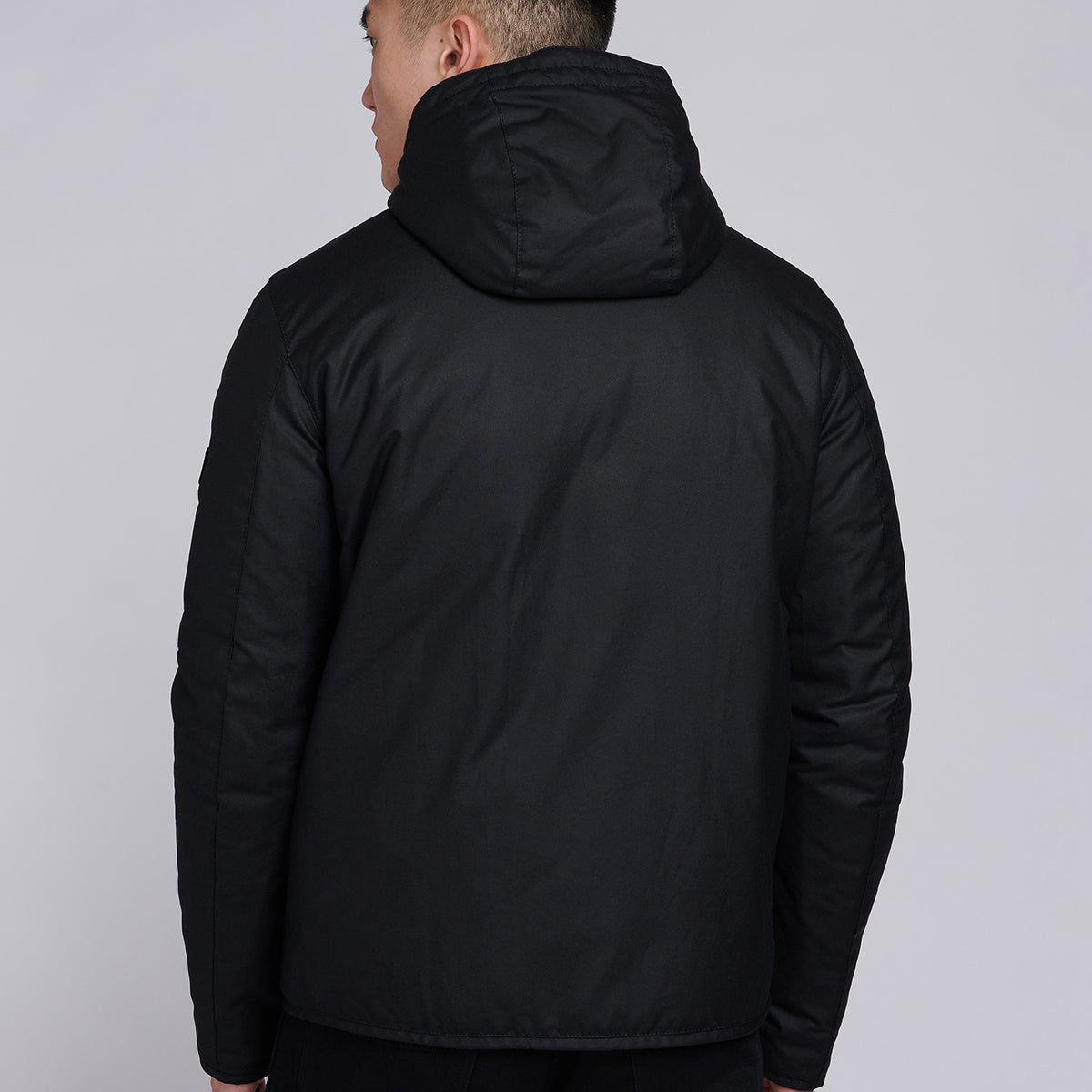 Barbour Intl - Vision Wax Jacket in Black