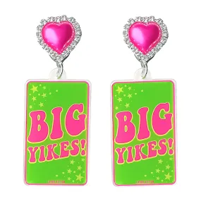 Big Yikes Charm Earrings