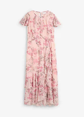 bonprix Flounced Floral Dress | Grattan