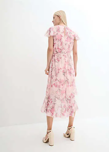 bonprix Flounced Floral Dress | Grattan