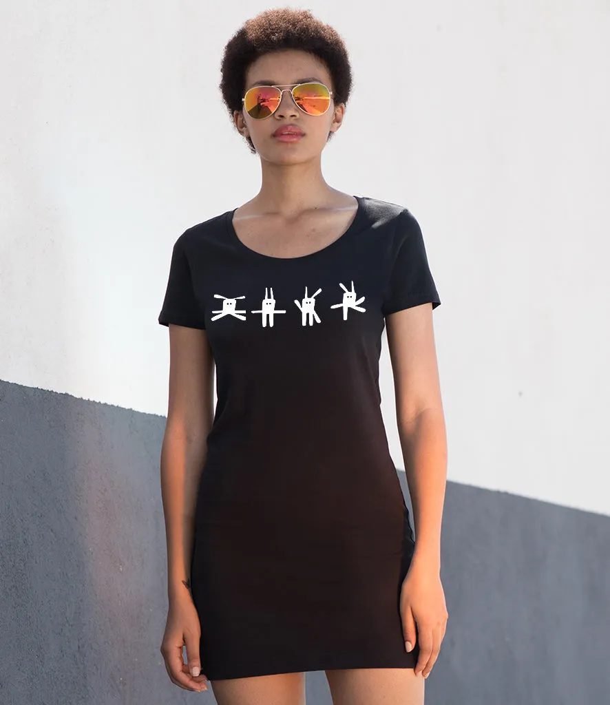 Bunny t-shirt dress