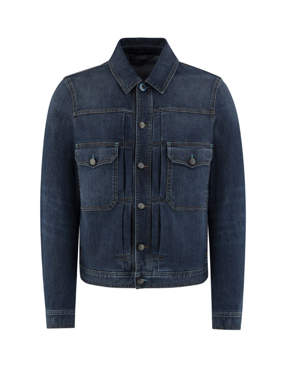 CANALI Denim Short Jacket