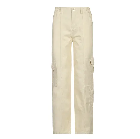 Cargo Solid Baggy Pants