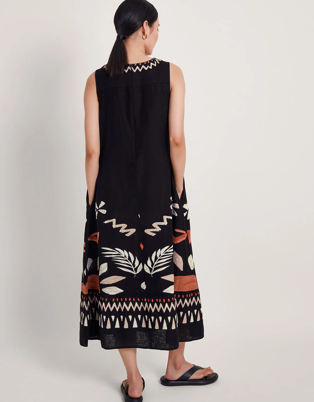 Carlotta Midi Dress Black