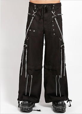 CHAIN PANT BLK