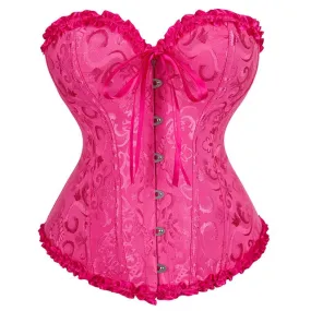 Corset Queen Floryland (Fuchsia)