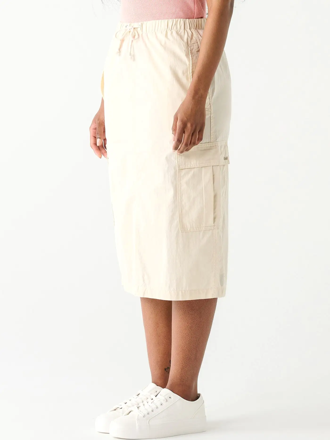 DEX Parachute Cargo Midi Skirt