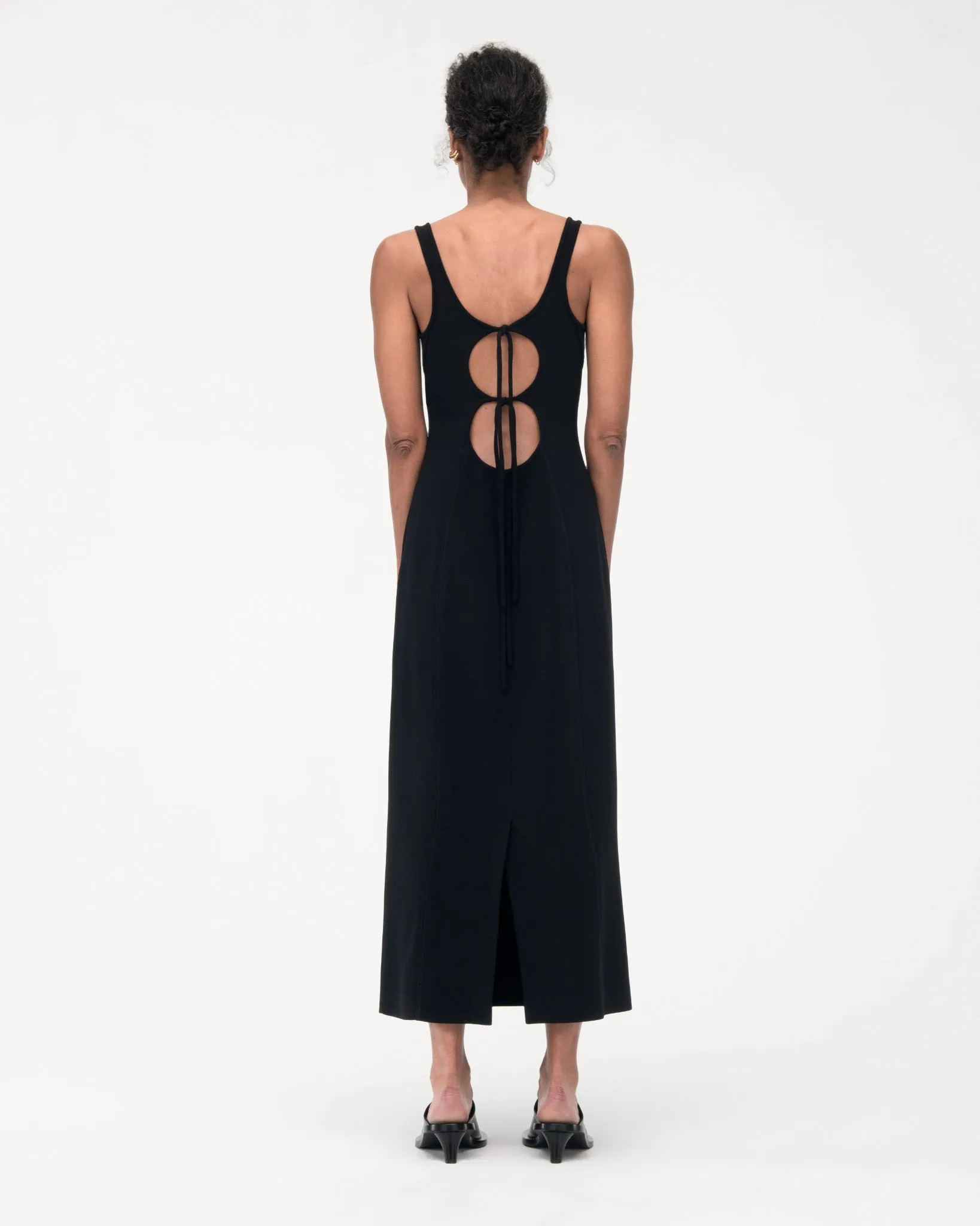 Double Tie Back Long Sheath