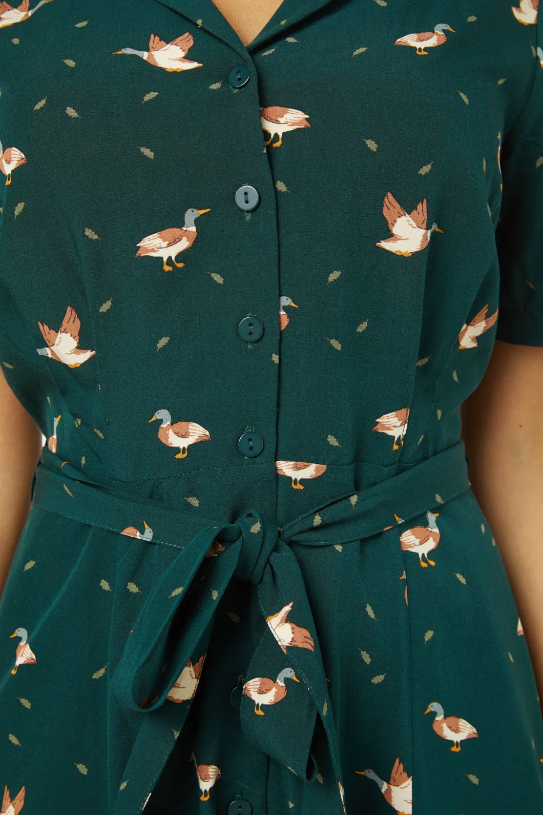 Duck Shirt Dress