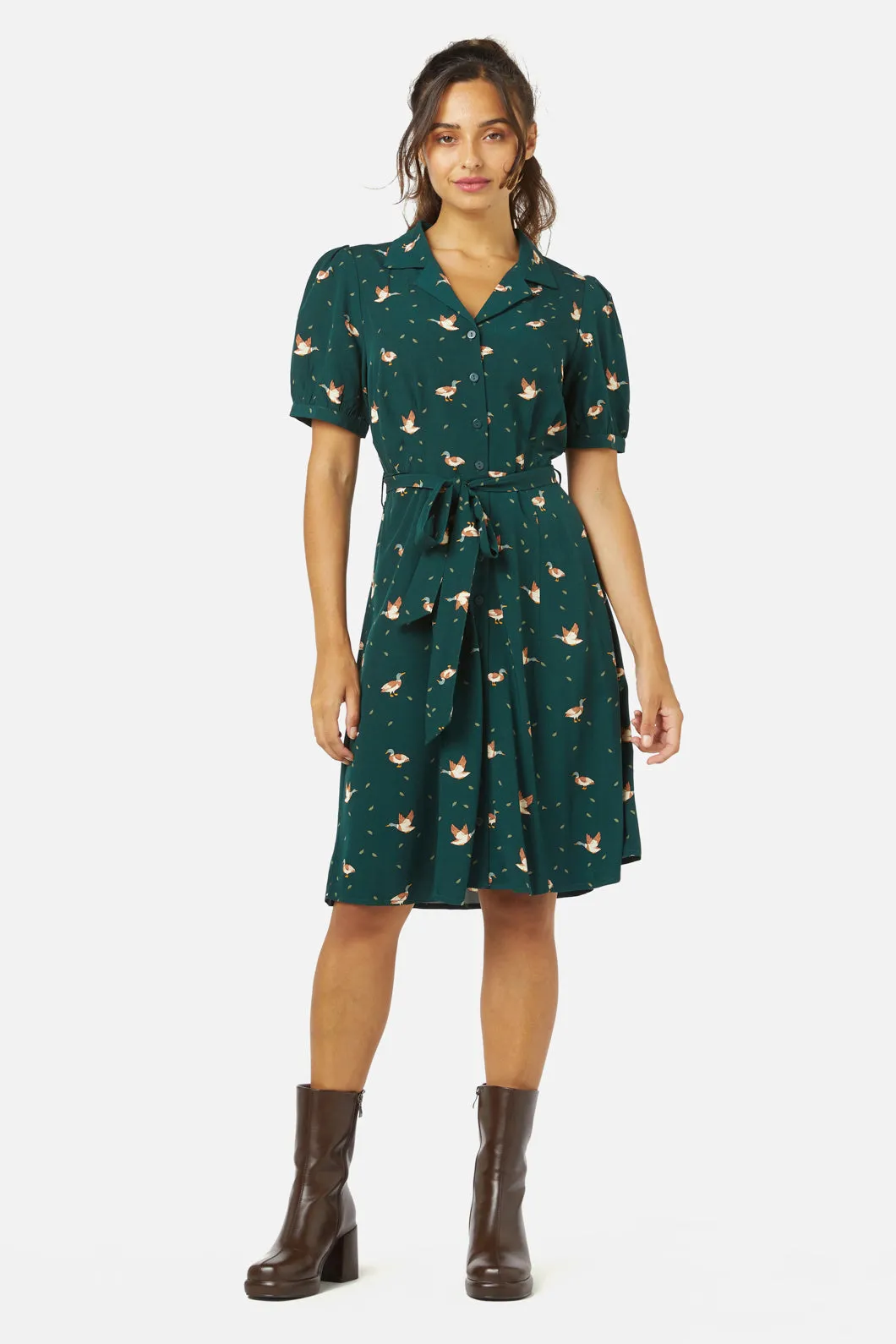 Duck Shirt Dress