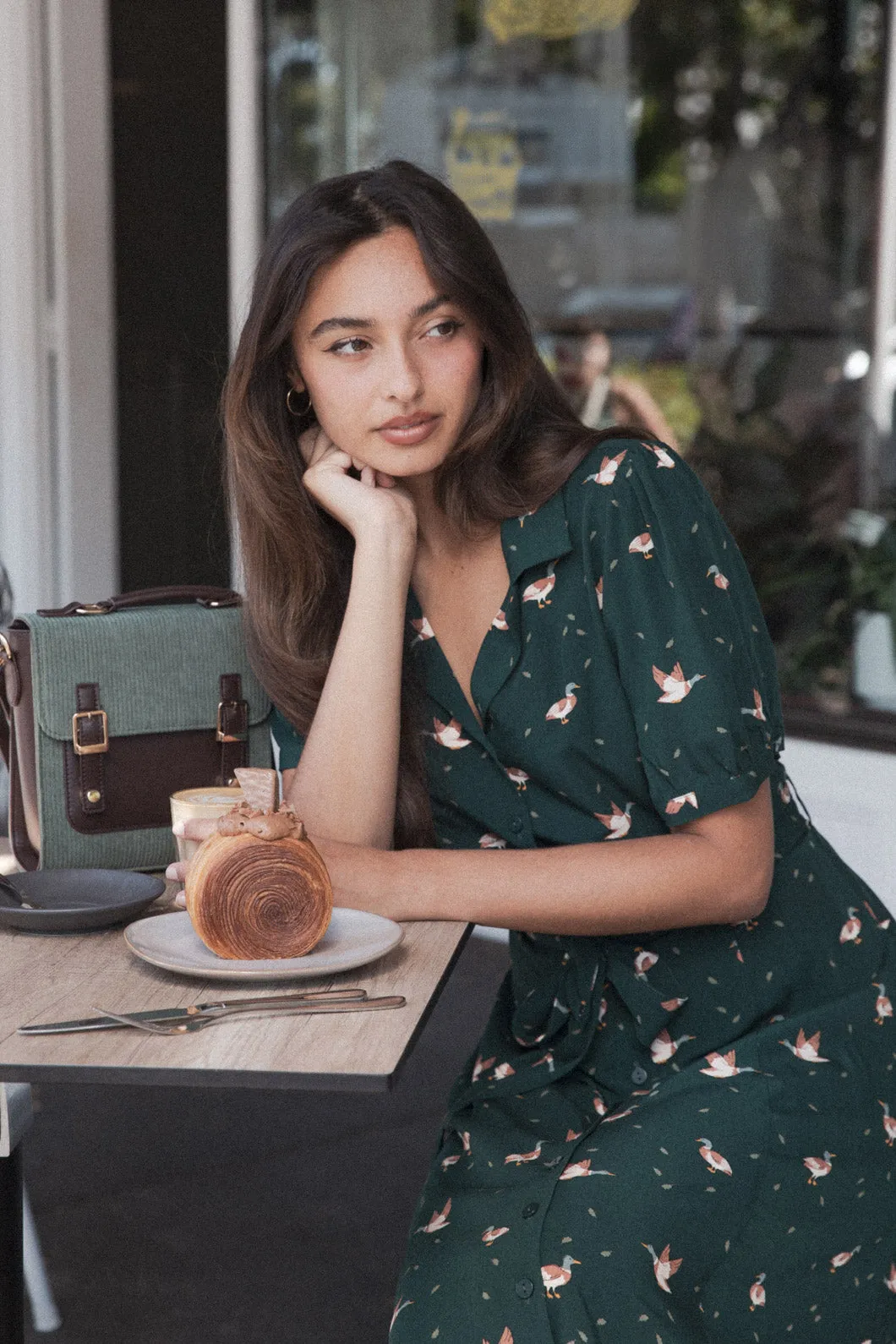 Duck Shirt Dress