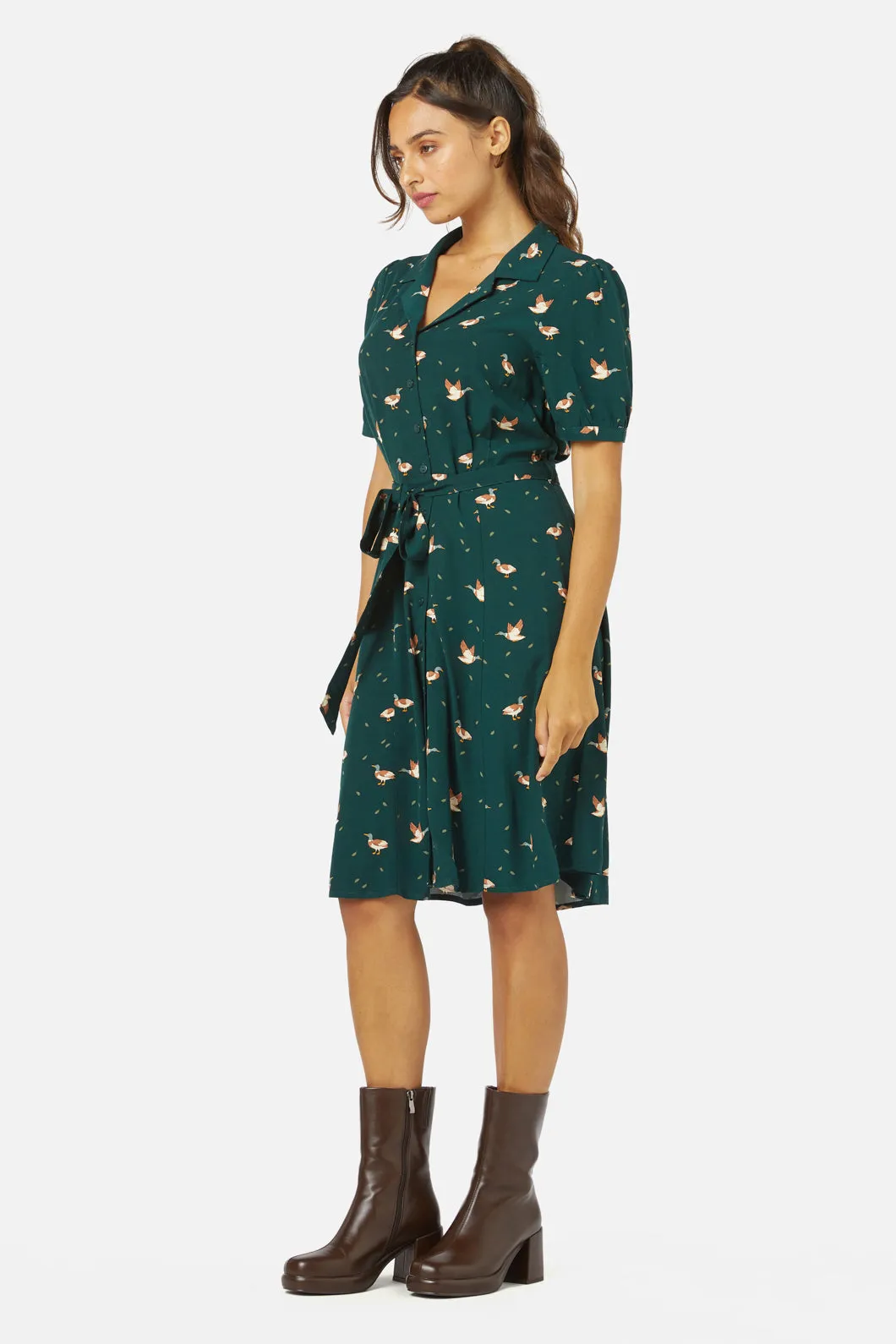 Duck Shirt Dress