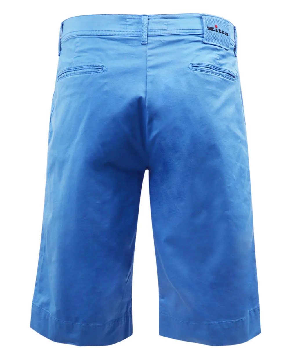 Electric Blue Cotton Shorts