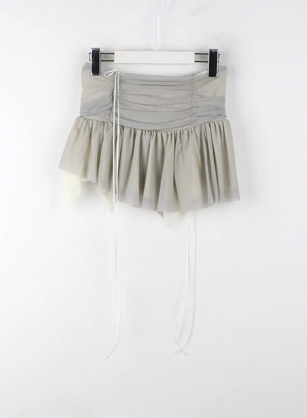 Fairy Ruffled Mesh Mini Skirt IJ402