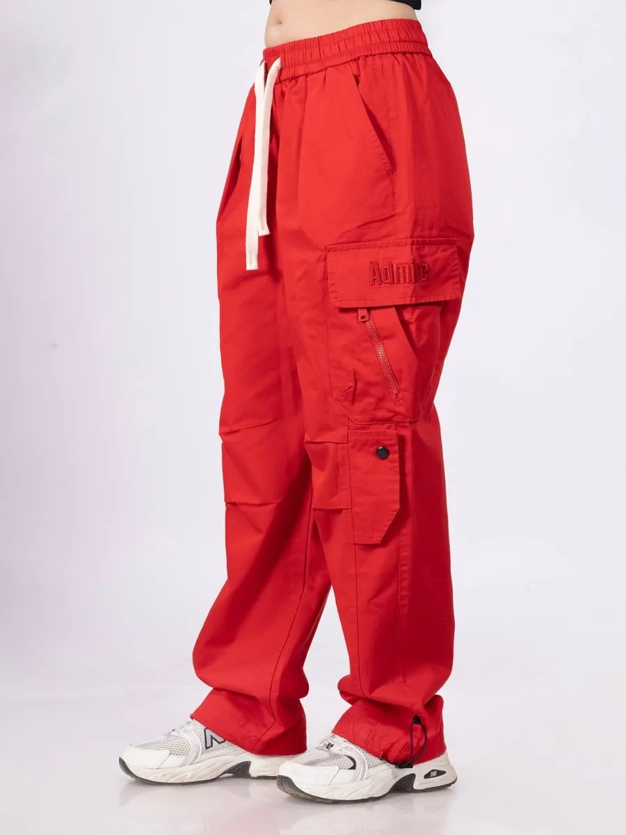 Fireflex Red Cargos [ Unisex ]