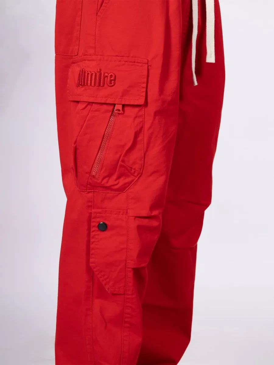 Fireflex Red Cargos [ Unisex ]