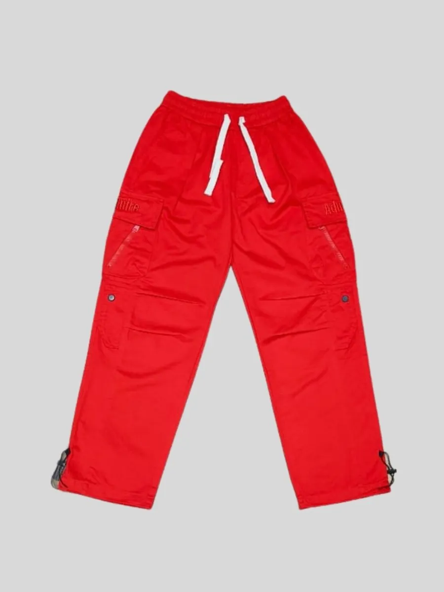 Fireflex Red Cargos [ Unisex ]