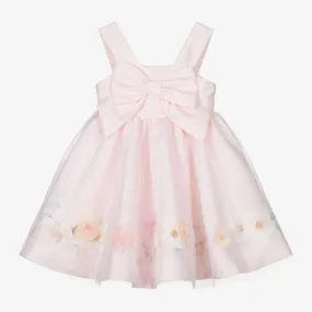 Girls Pink Floral Dress