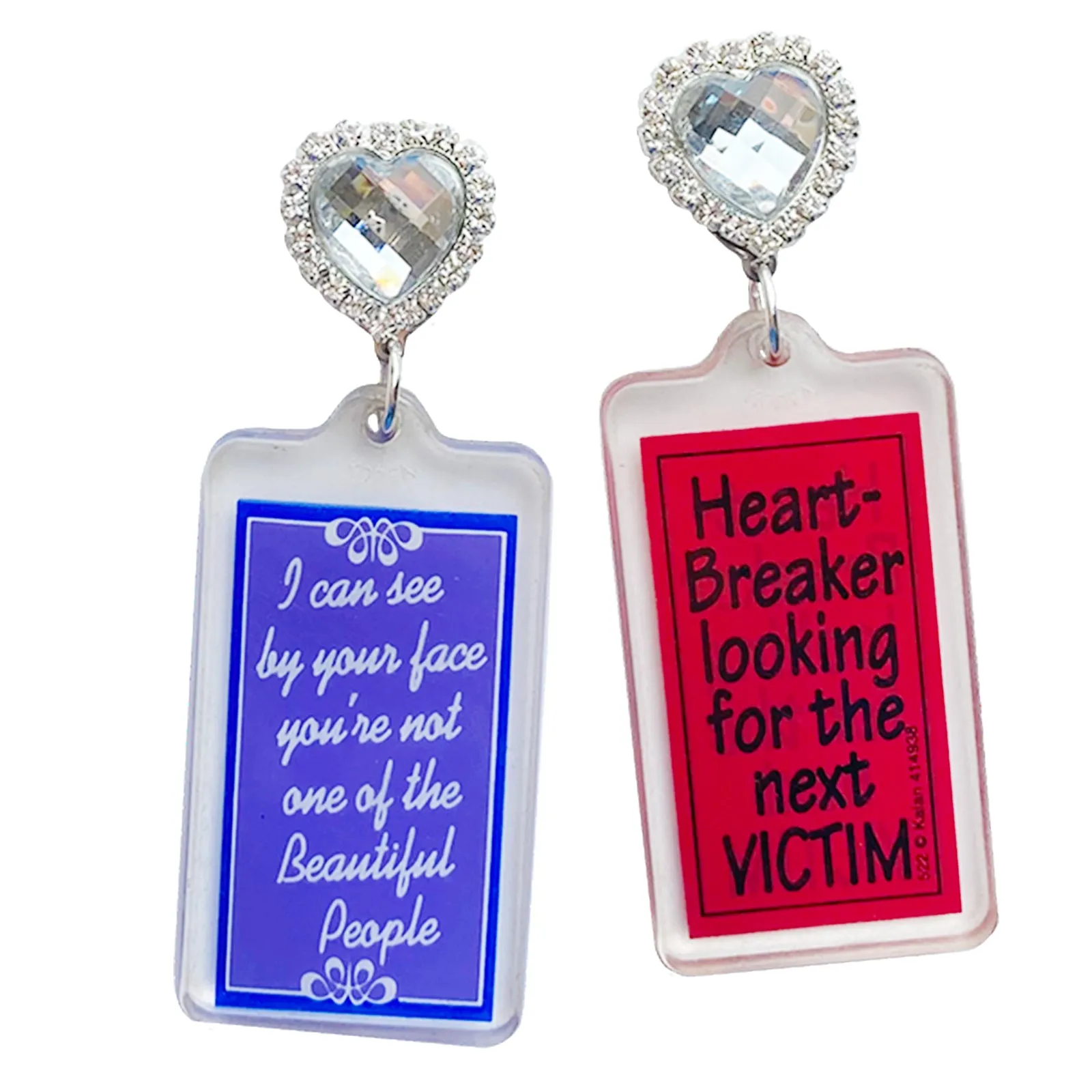 Heartbreaker 80's Charm Earrings