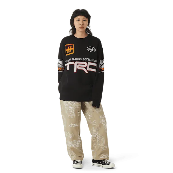 Huf X Toyota TRD Racing Sweater - Black