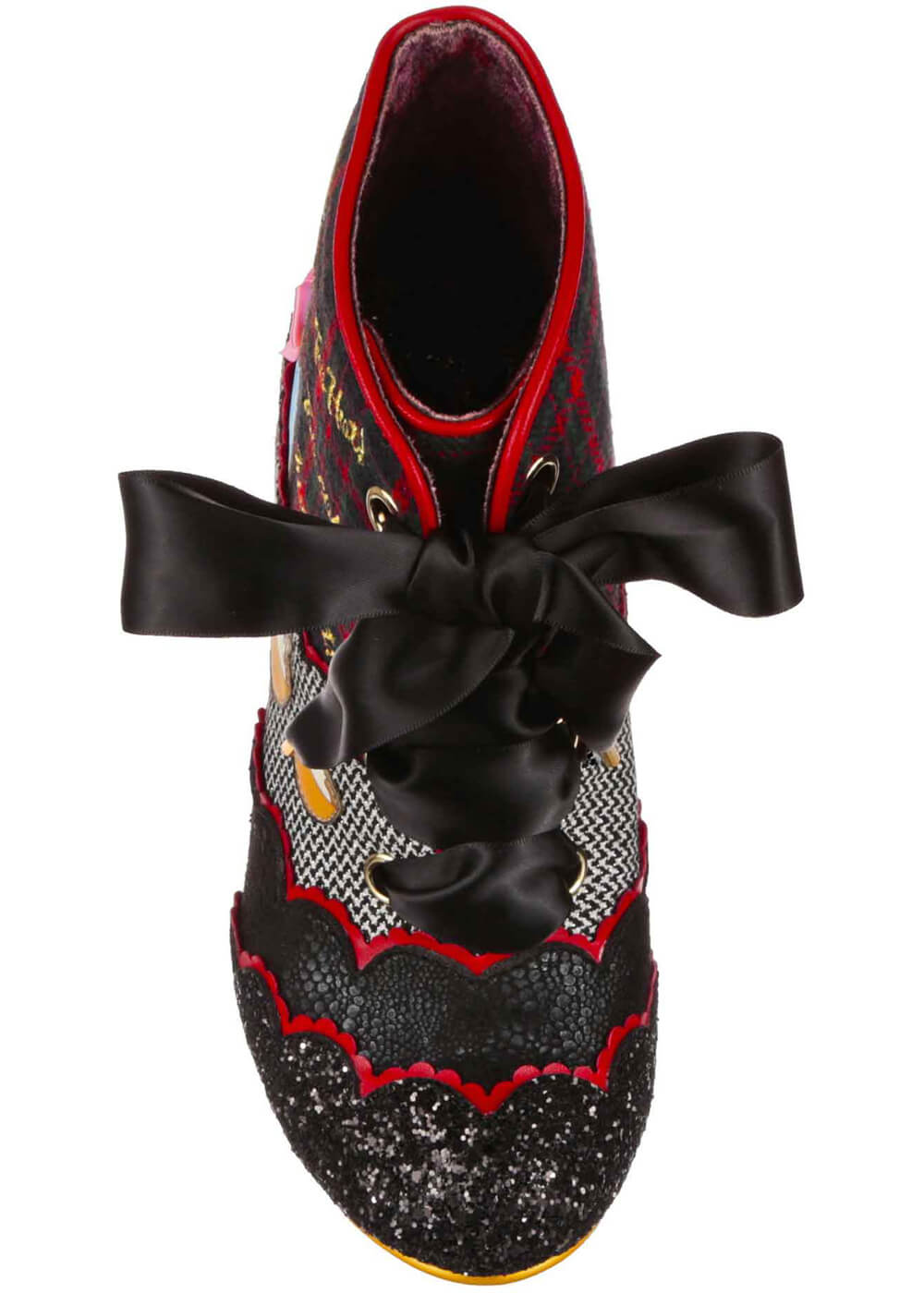 Irregular Choice New Roomie 40's Boots Black