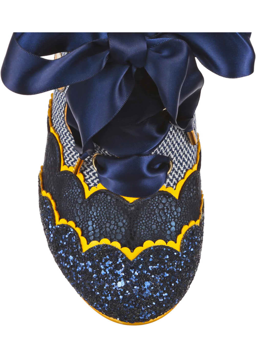 Irregular Choice New Roomie 40's Boots Blue