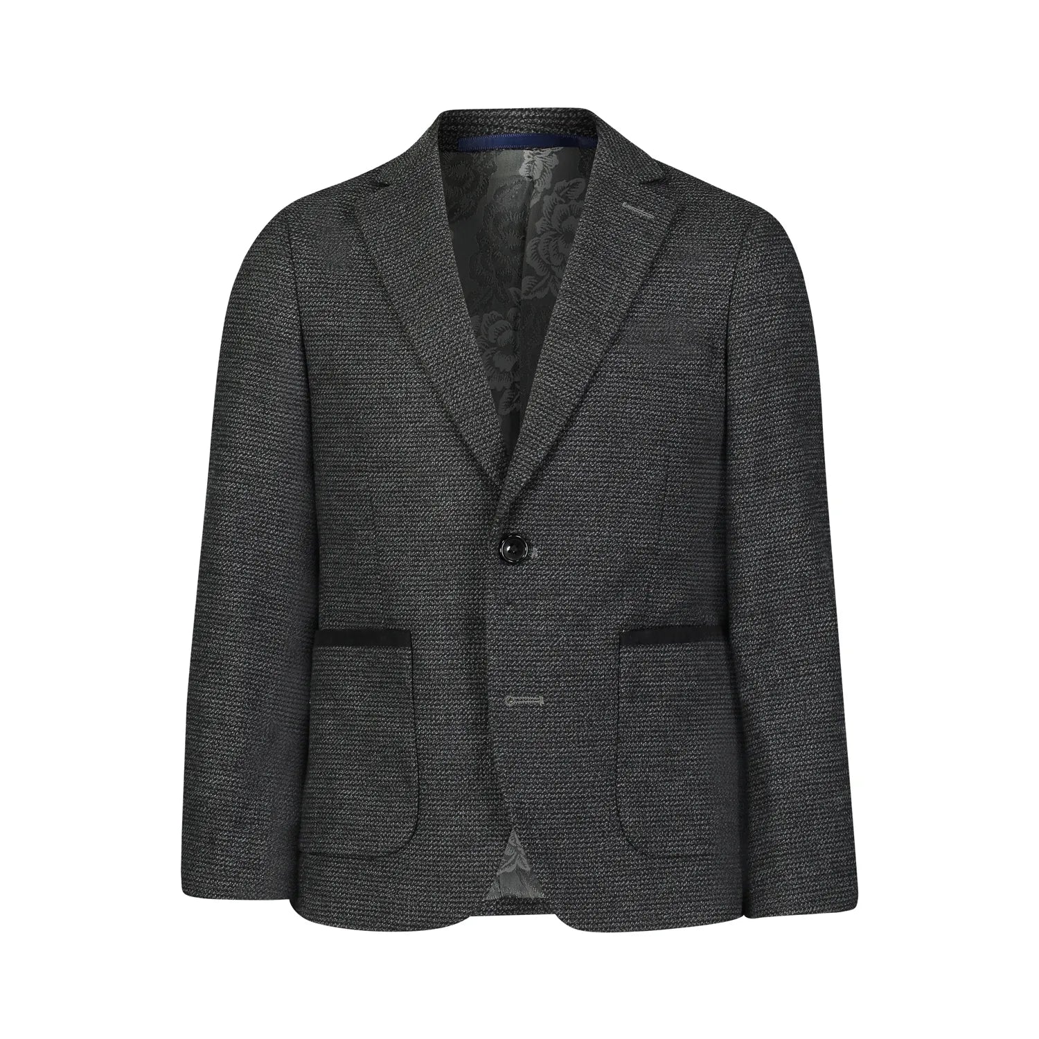 Isaac Mizrahi Boys Charcoal Blazer BL8183