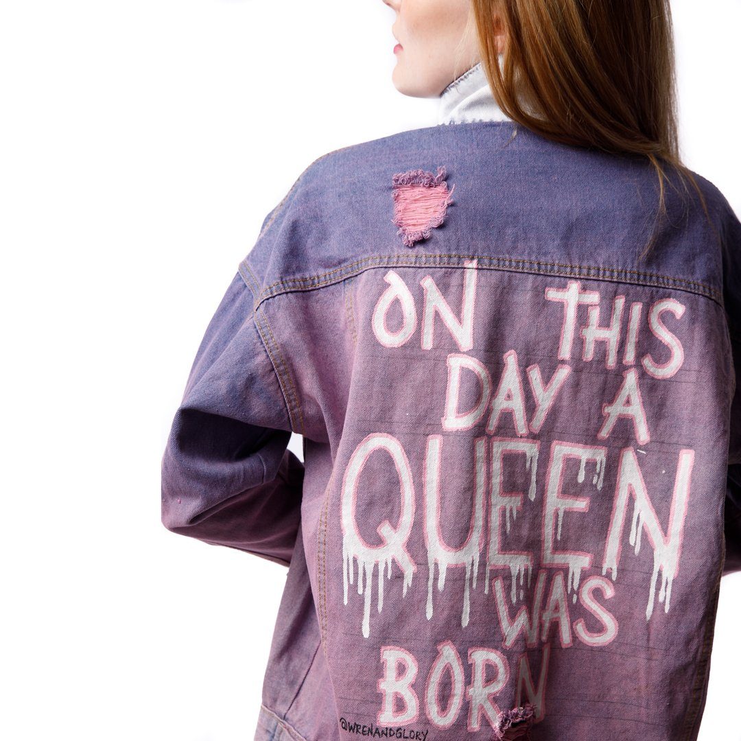 'ITS YOUR BIRTHDAY!' DENIM JACKET