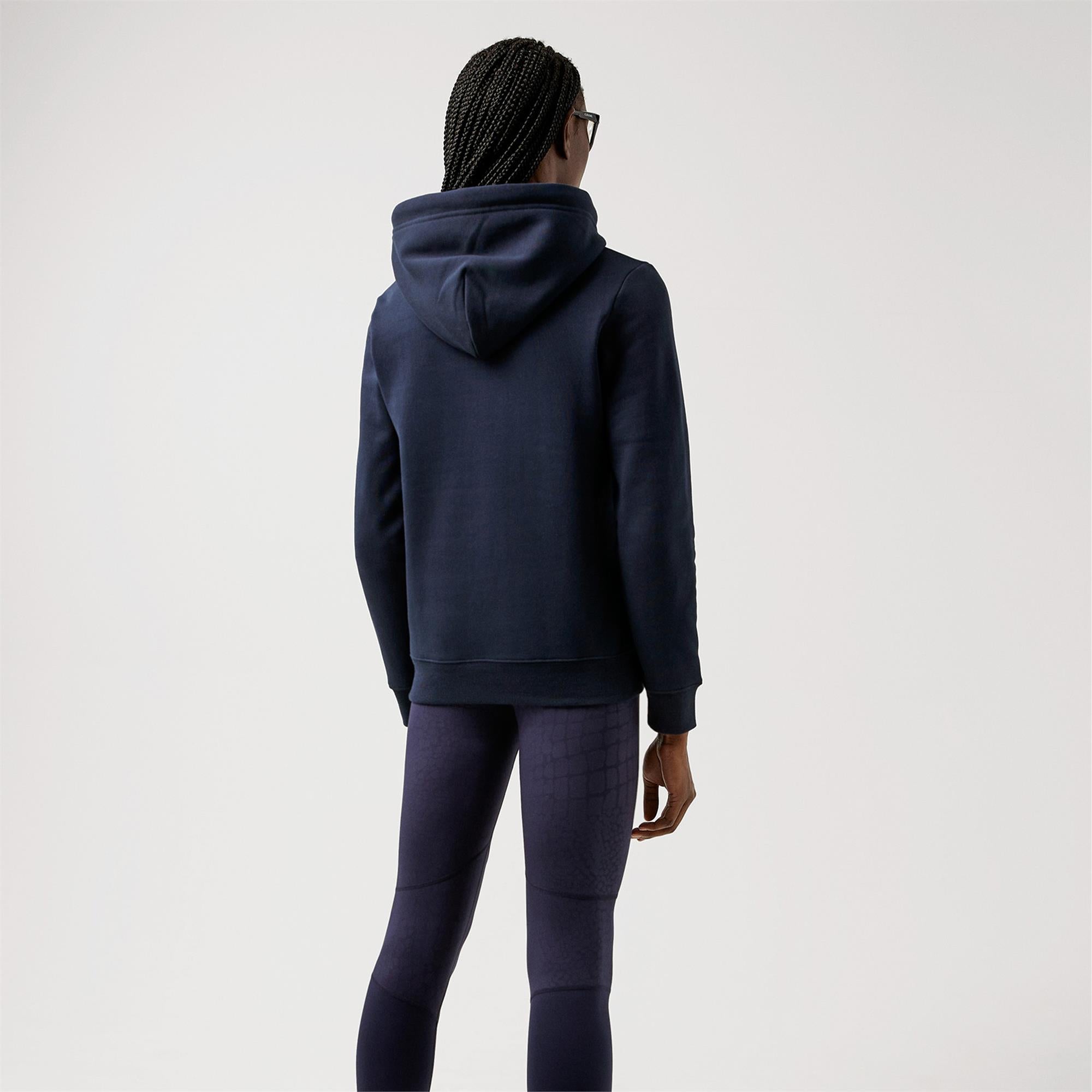 J Lindeberg Alpha Ladies Hooded Sweatshirt Navy