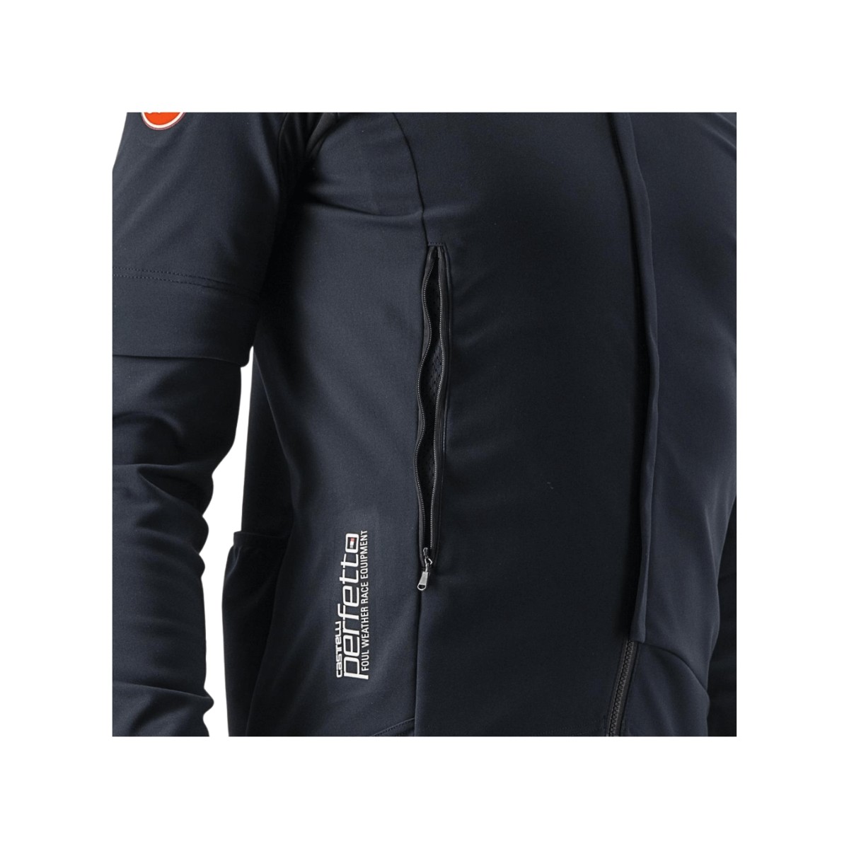 Jacket Castelli Perfetto Ros 2 Convertible Black