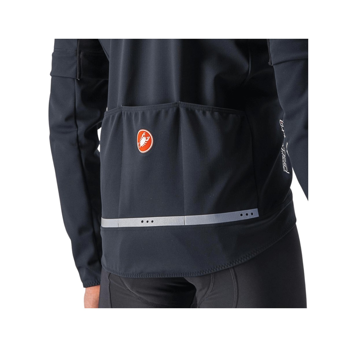 Jacket Castelli Perfetto Ros 2 Convertible Black