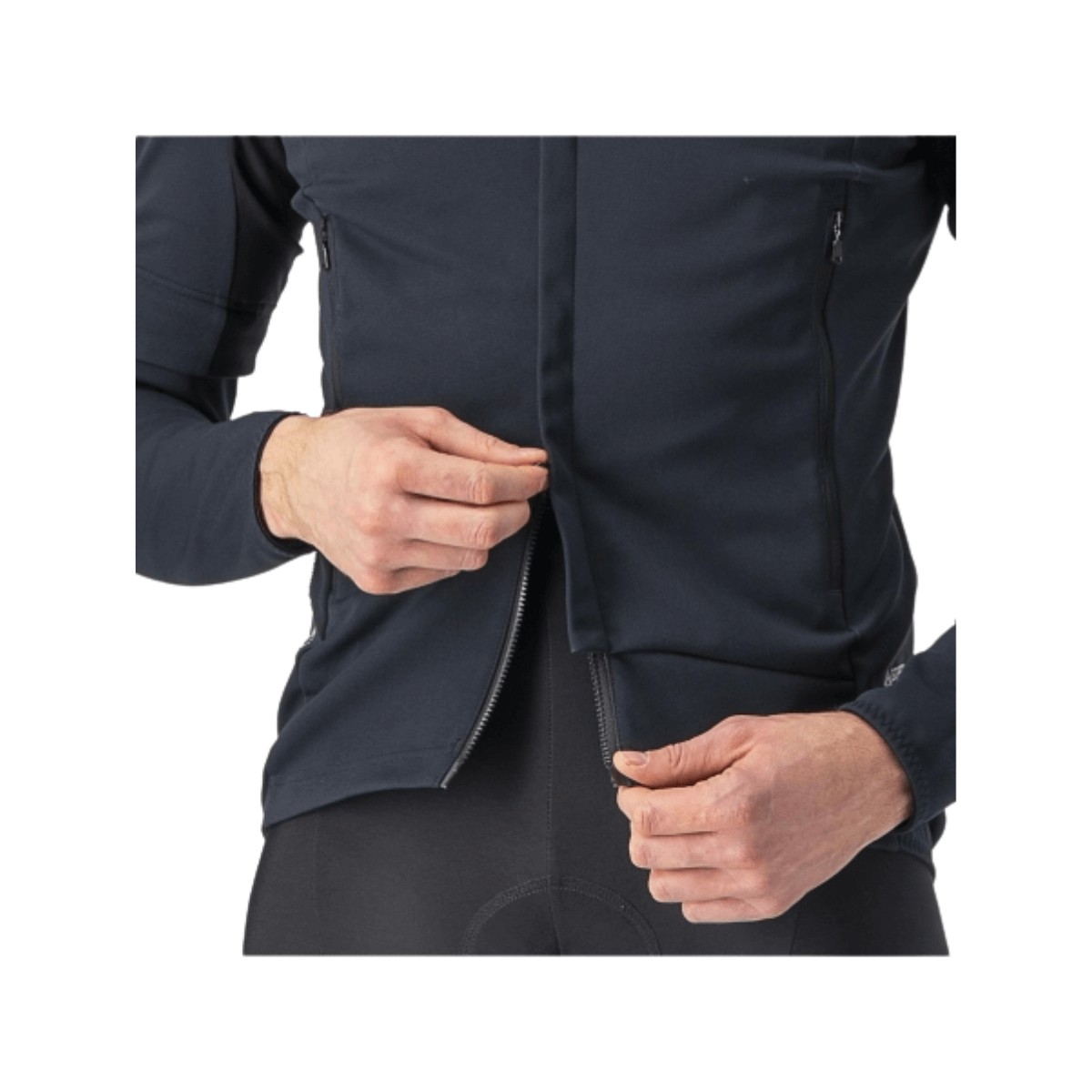 Jacket Castelli Perfetto Ros 2 Convertible Black