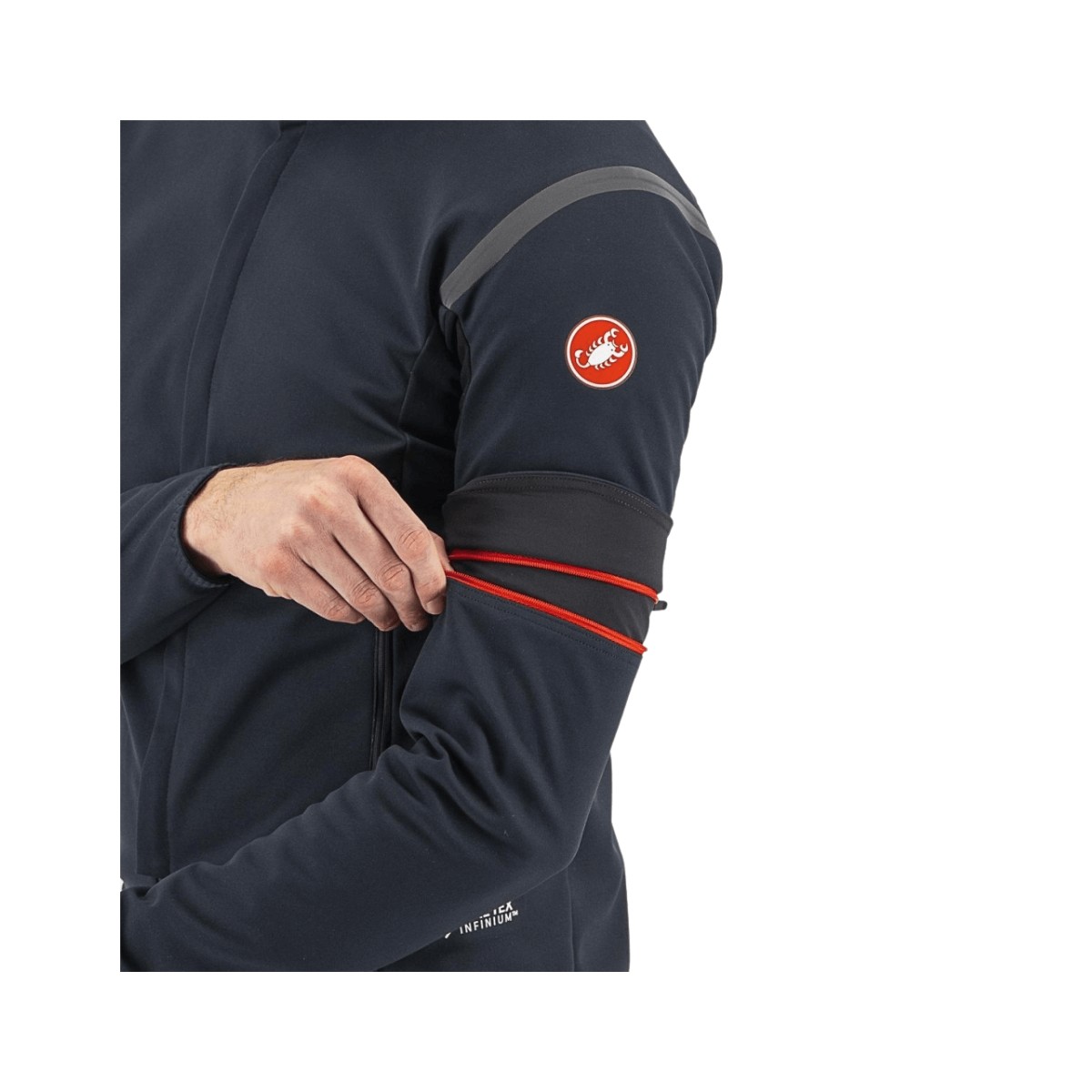 Jacket Castelli Perfetto Ros 2 Convertible Black