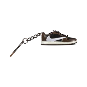 Jordan 1 Low Keychain 'Travis Scott' + Box