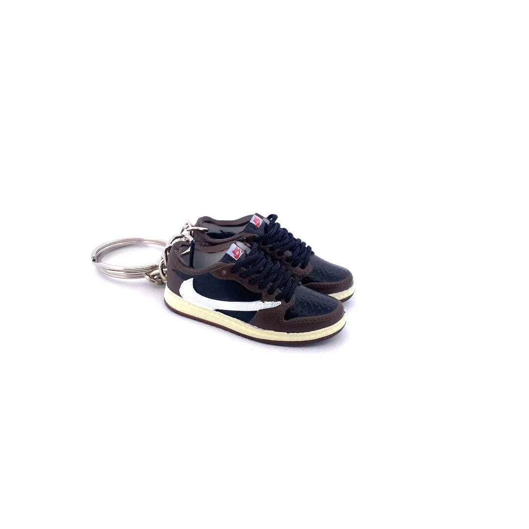 Jordan 1 Low Keychain 'Travis Scott' + Box