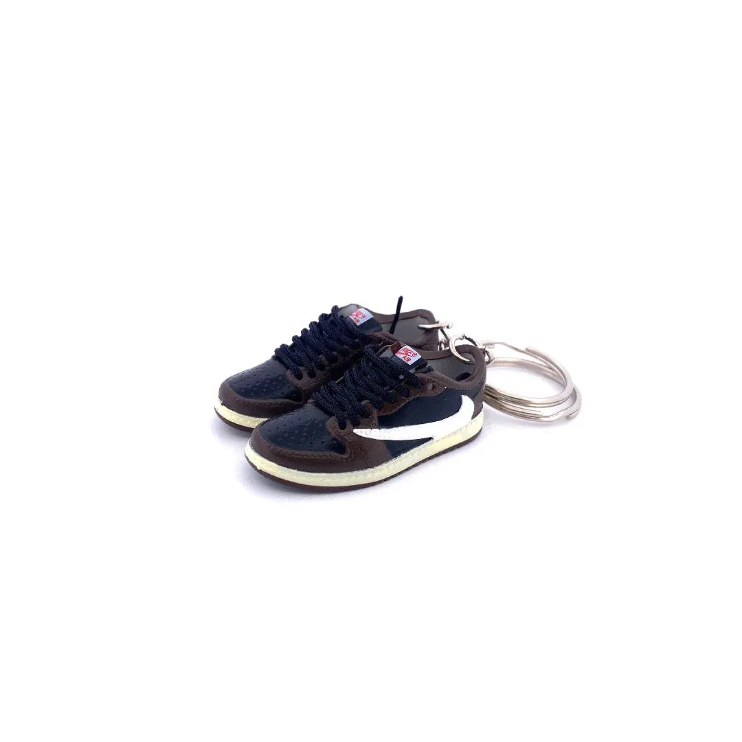 Jordan 1 Low Keychain 'Travis Scott' + Box